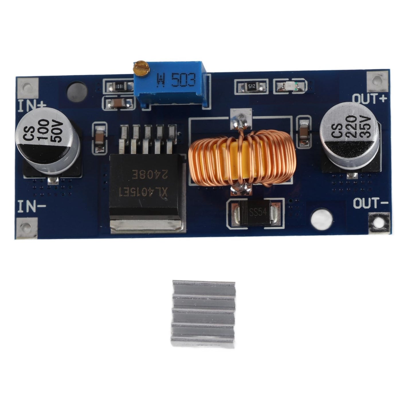 YWBL-WH 10PCS 5A XL4015 DC-DC Power Supply Module Lithium Charger Adjustable 1.25V to 36V, Module