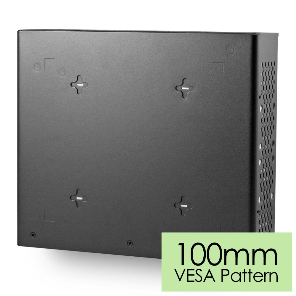 MITXPC MX500-USB3 Industrial Fanless Mini-ITX Case with Dual USB 3.0 Port w/ 120W Internal Power Supply, 120W AC Adapter