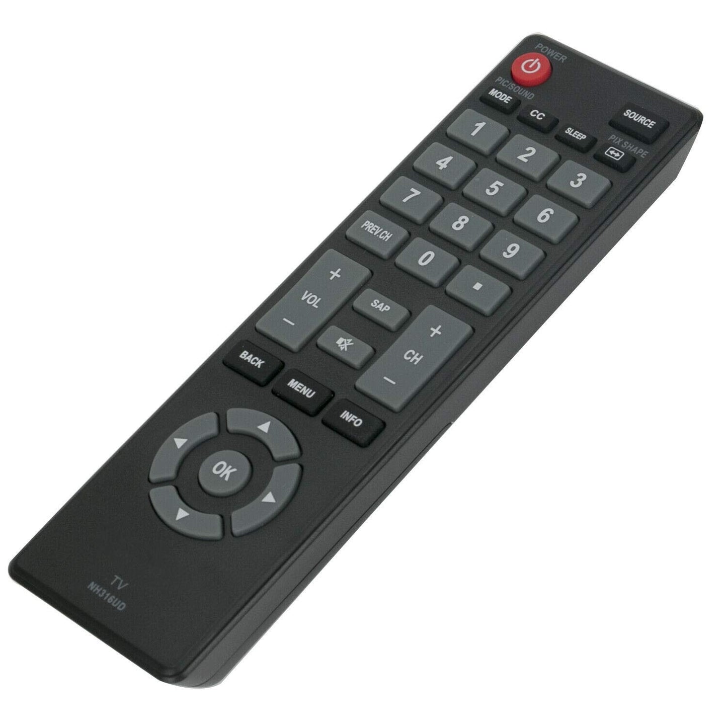 New - Remote Control NH316UD for Sanyo Smart LED LCD TV FW50D48F FW40D48F FW32D08F