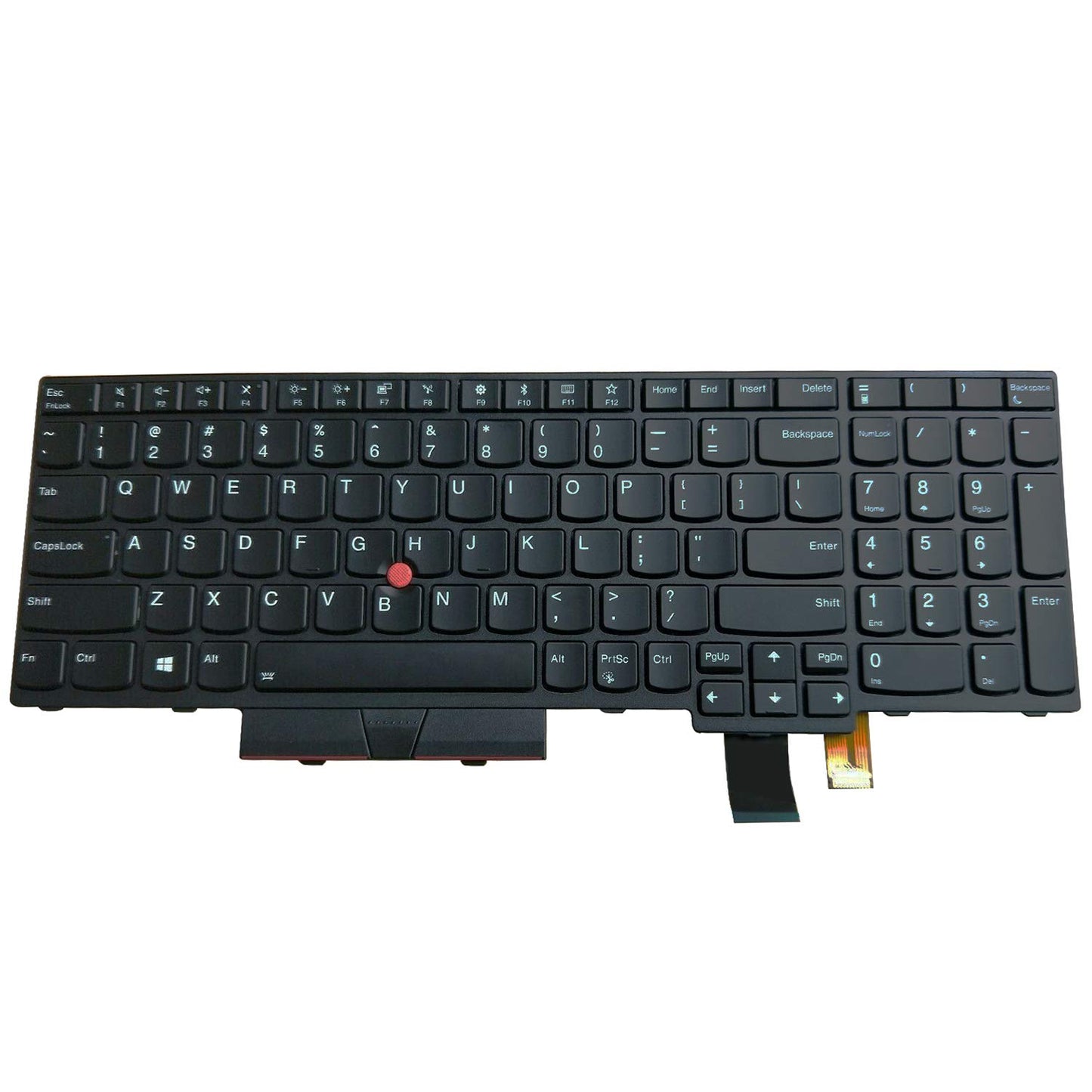 AUTENS Replacement US Keyboard for Lenovo ThinkPad T570 T580 P51s P52s Laptop (Backlight)