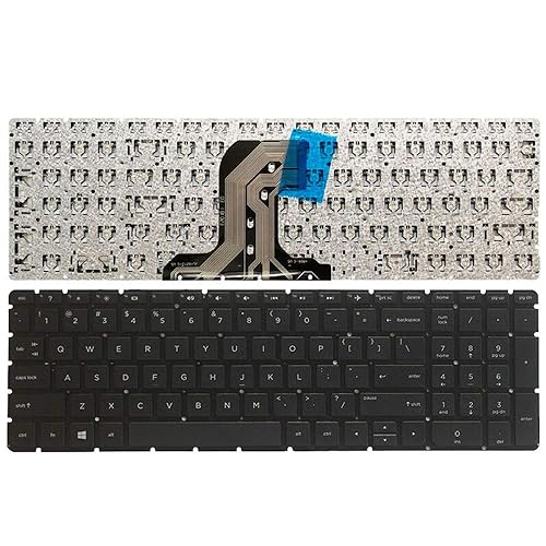 New Laptop Replacement Keyboard Fit HP Pavilion TPN-C125 TPN-C126 250 G4 255 G4 256 G4 RTL8723BE PK131EM3A00 US Layout
