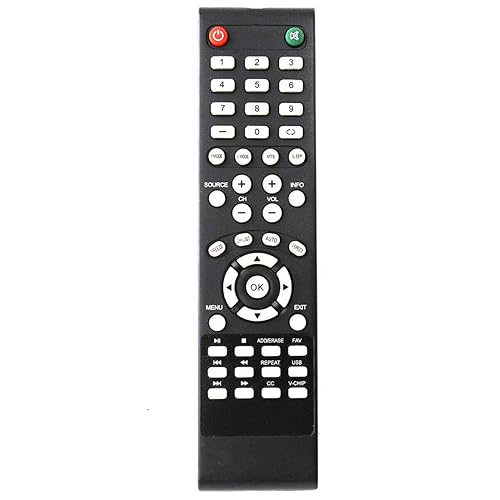 New Remote Control for Element TV ELCFW324 ELEFW5016 ELEFW264 ELEFT281 ELEFW705