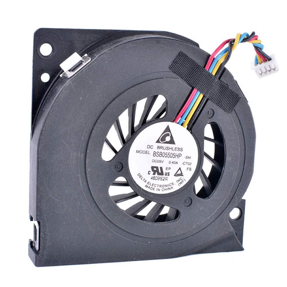 5V 0.4A 4Pin CPU Fan, 5.5cm Connector, Server Blower, Compatible with Lenovo A4980, B300, B305, BSB05505HP