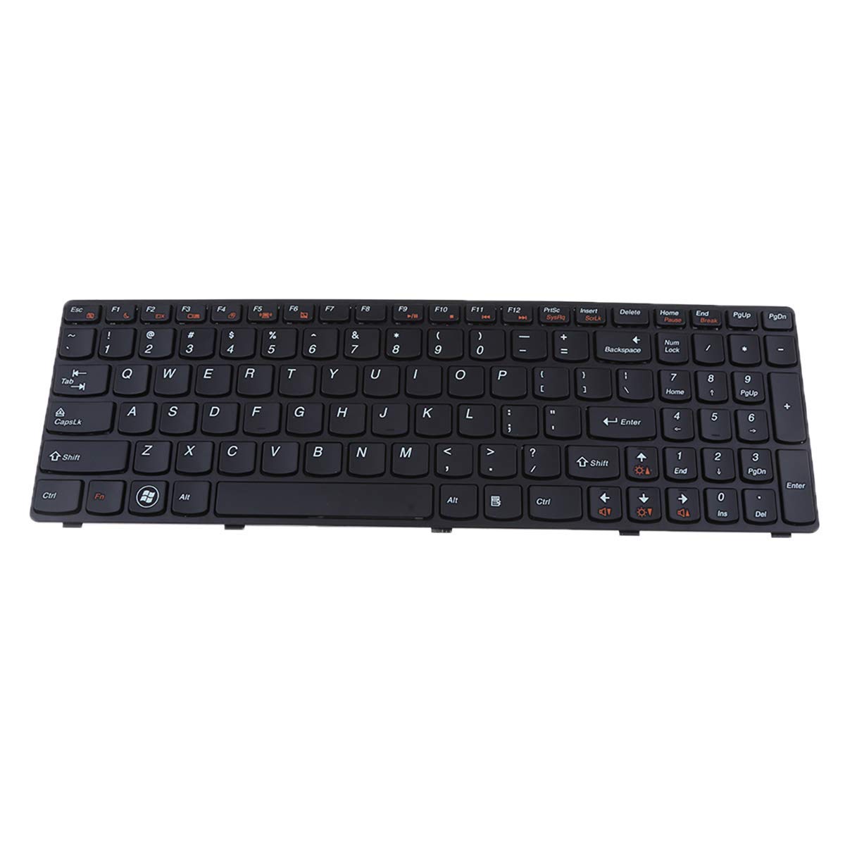 LXDDP Laptop Replacement Keyboard for Lenovo IdeaPad B570 B570A B570E B575 B580 B590 B590A Z570 Z575 V570A V570G V570 V570C V575 V580 US Layout