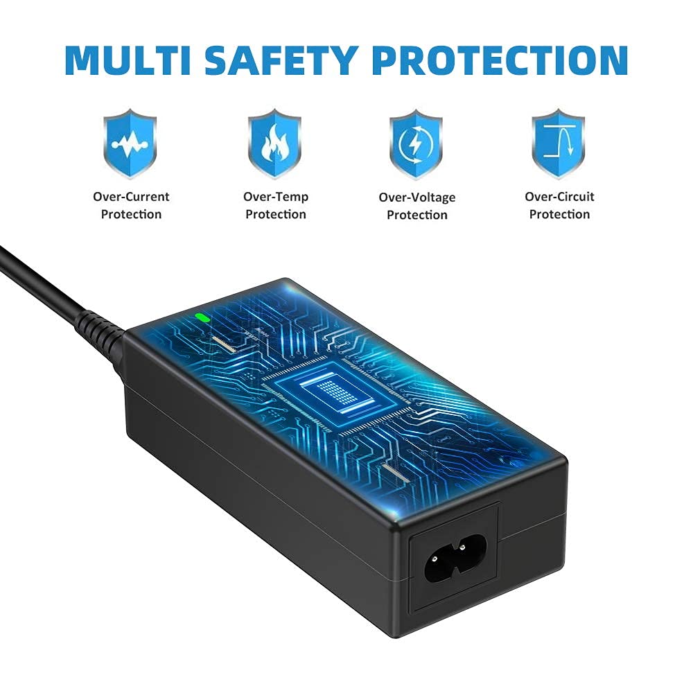 Powseed 10 Ft Power Cord 19V AC Adapter for LG Electronics 19" 20" 22" 23" 24" 27" 29" 32" 34" LCD LED Monitor Widescreen HDTV Flatron IPS236V…