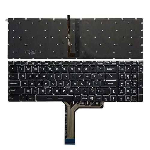 New Laptop Replacement Keyboard Fit MSI GE62-6QF GE62-6QE GE62-6QC GE62-6QL GE62-6QD US Layout