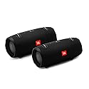 JBL Xtreme 2 Portable Wireless Bluetooth Speakers - Pair (Black) (Renewed)