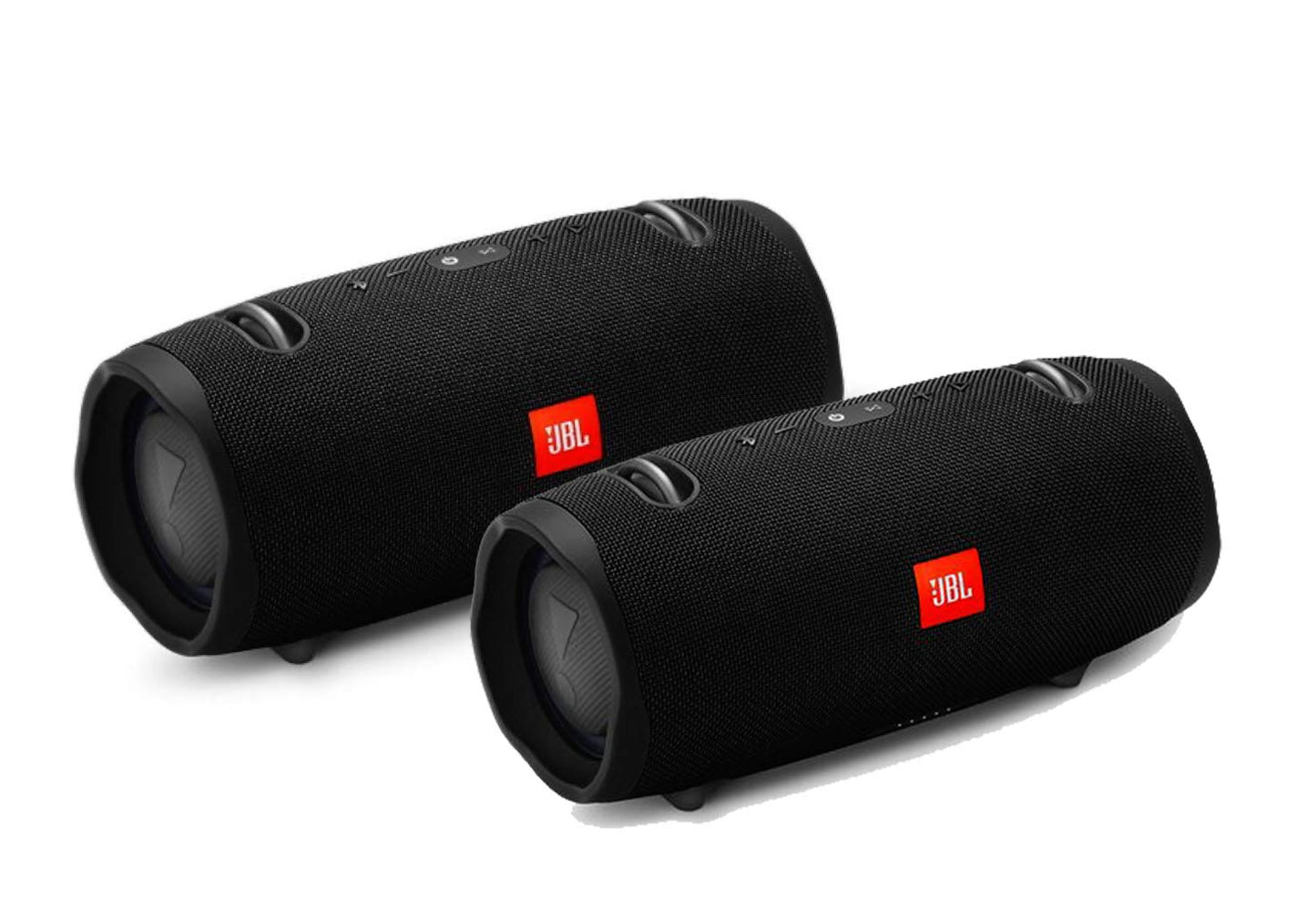 JBL Xtreme 2 Portable Wireless Bluetooth Speakers - Pair (Black) (Renewed)