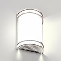 Flynix Indoor Wall Sconce, Half Cylinder Wall Light Fixture, 3000K 4000K 5000K Color Temperature Adjustable, Dimmable LED Modern Wall Light