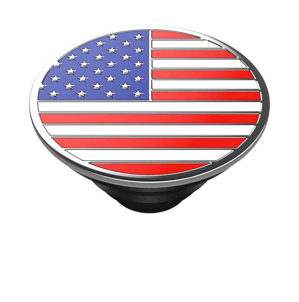 PopSockets Adhesive Phone Grip, Holder, Phone Stand, Enamel - Old Glory