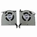 LANDALANYA Replacement New Laptop CPU and GPU Cooling Fan for Lenovo Legion 5i Legion 5 15IMH05H Y7000P R7000 2020H Y550-15E (DC12V 0.8A) Series