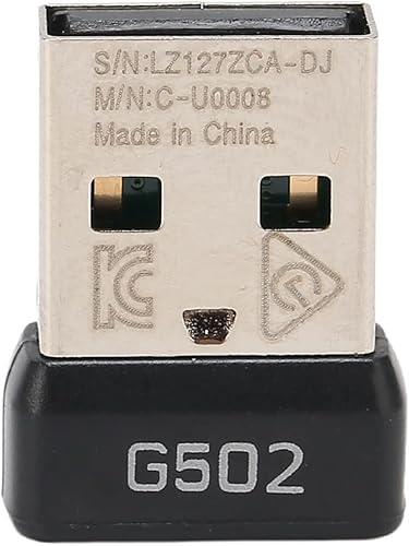 USB Dongle Mouse Receiver Adapter Replacement for G502 Lightspeed Wireless Gaming Mouse (G502)