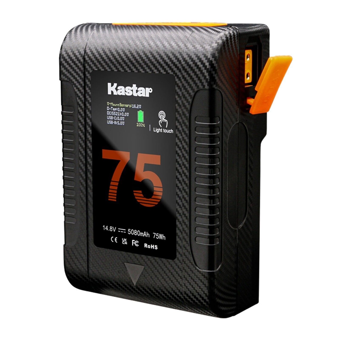 Kastar BP-Z75W Compact V-Mount Battery Compatible with DSR-70 DSR-70A DSR-70AP BC-L100CE BKW-L601/2 BVP-5 BVP-50 BVP-550W BVP-7 BVP-70 BVP-90 BVP-BVV5