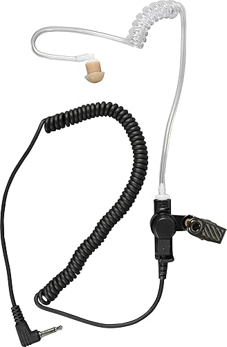 PRYME® EH-1389sC Recon Series Acoustic Tube Style Earphone w/15'' Coil Cable