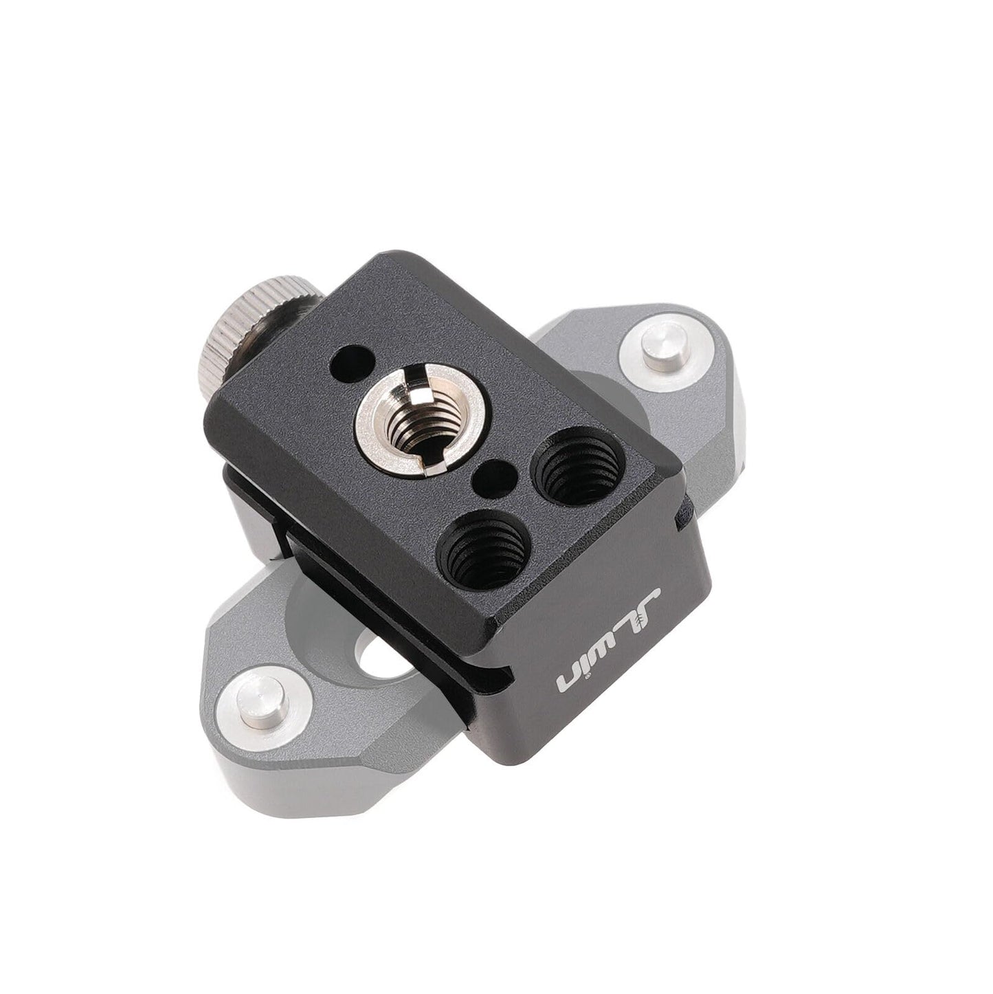 Adjustable Quick Release NATO Rail Clamp with 1/4" 3/8" ARRI Thread Location Hole for Camera Cage Monitor,Compatible with DJI Ronin RSC 2 RS3 RS3 Pro