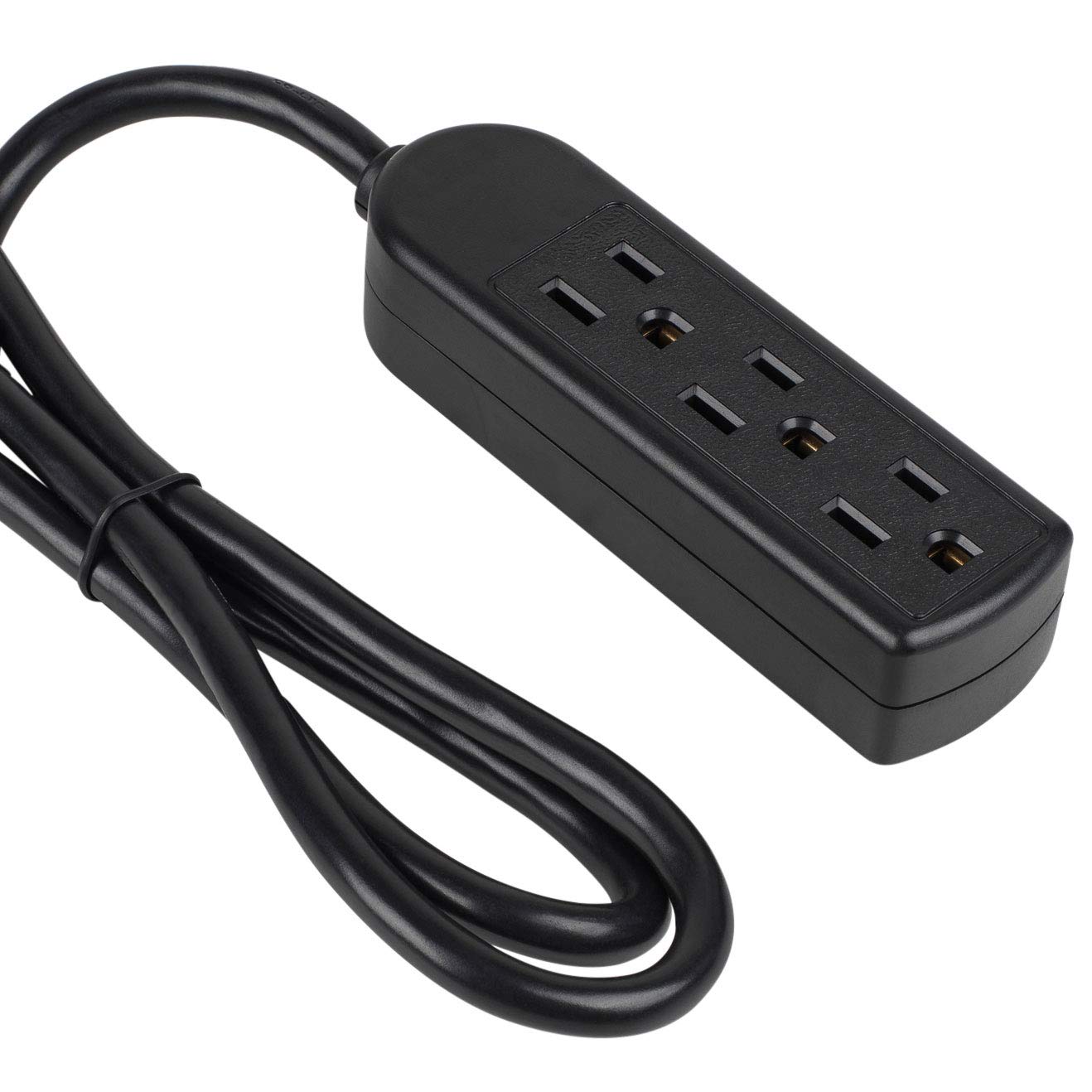 Parts Express 3 Outlet Strip with 3 ft. Cord UL (1)