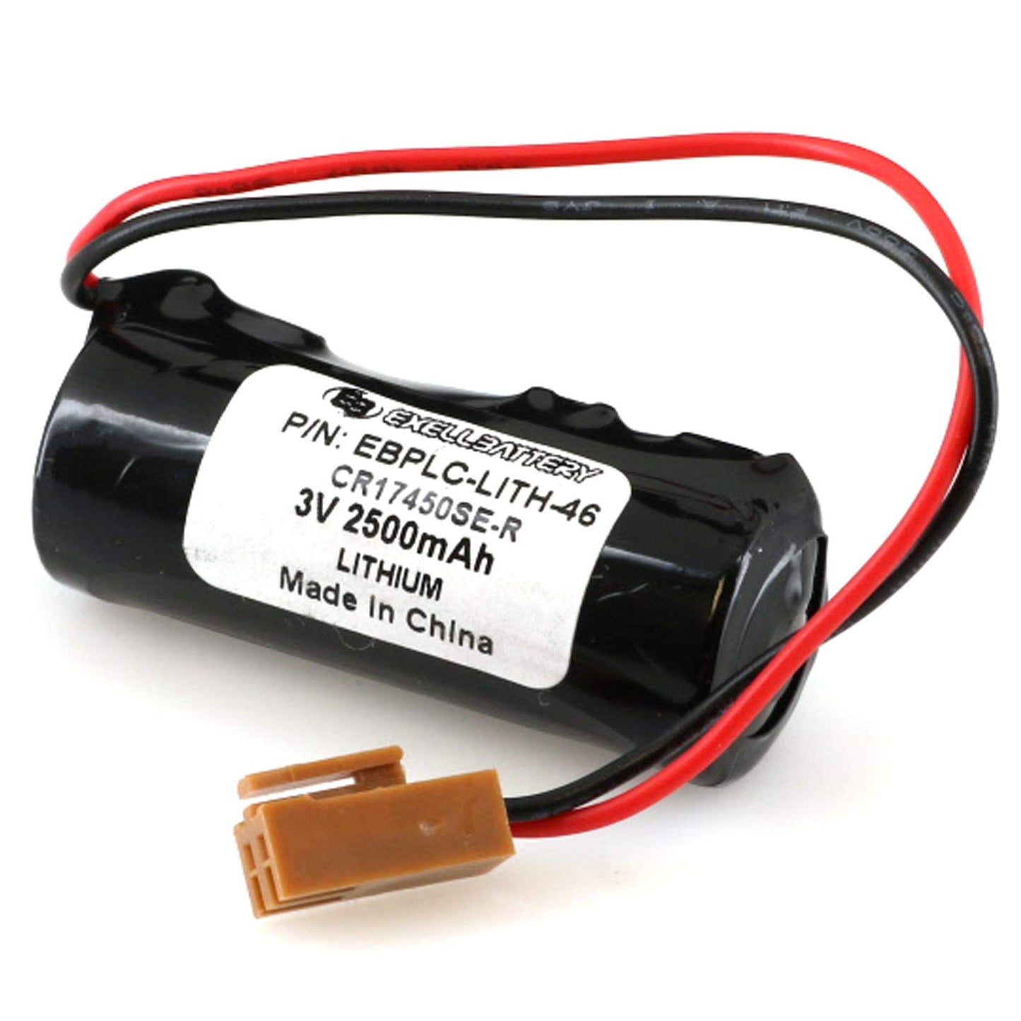 3V PLC Computer Backup Battery Replaces LIT5110, CR17450E-R, CR17450E-RL, 77 CNC Router, 25C3891, 17450ER-CX, CR17450SER, CNC 16i, 18i, 21i, 160i…
