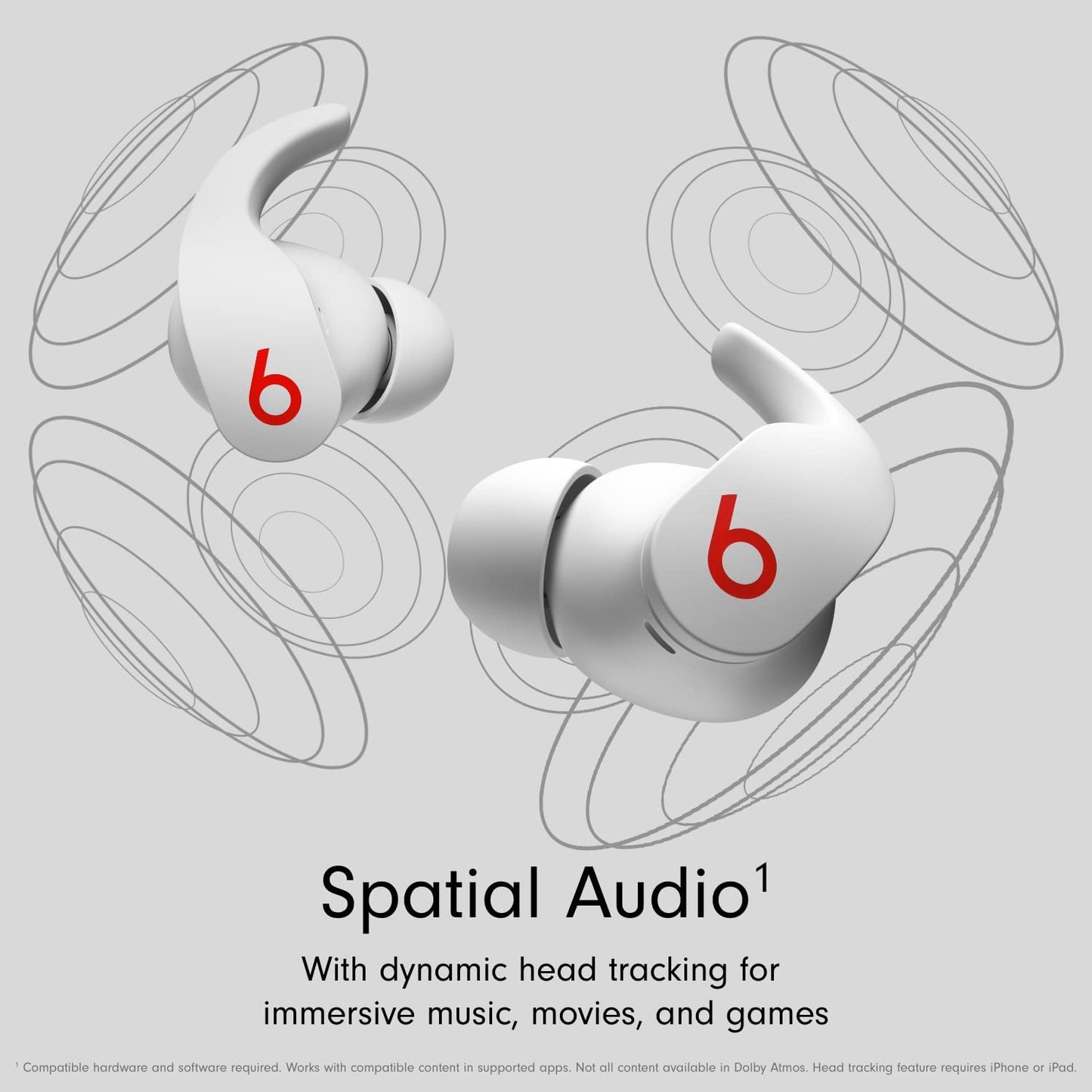Beats Fit Pro True Wireless Bluetooth Noise Cancelling in-Ear Headphones - White (Renewed Premium)