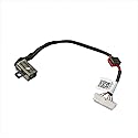Replacement AC DC Power Jack Harness Cable for 5551 5555 5558 5559 5551 Vostro 3558 Series, Compatible Part Number KD4T9 0KD4T9 DC30100UD00
