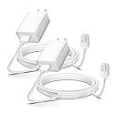10ft Charging Cord Cable 2 Pack Magnetic Charger for Arlo Ultra 1 2 | Arlo Pro 3 4 5 2K Arlo Go 2 Indoor Outdoor Arlo Camera Charger Charging Cable
