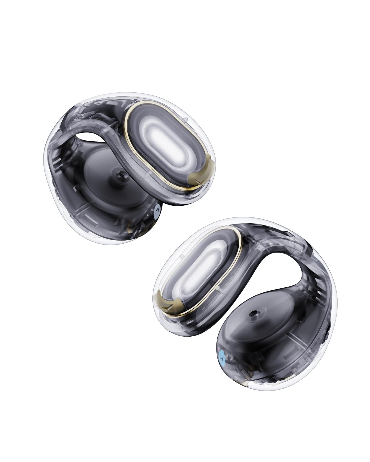 Soundcore C30i by Anker, Open-Ear Earbuds, Clip-On Headphones, Lightweight Comfort, Stable Fit, Firm-Shell Design, Attachable Ear Grips, Big Drivers