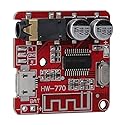 Lazmin Audio Receiver Module,Bluetooth 4.1 MP3 Decoder Board Stereo Car USB Digital Power Amplifier Board Module