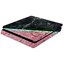 MightySkins Skin Compatible with Sony PS4 Slim Console - Cut Marble | Protective, Durable, and Unique Vinyl Decal wrap Cover | Easy to Apply, Remove