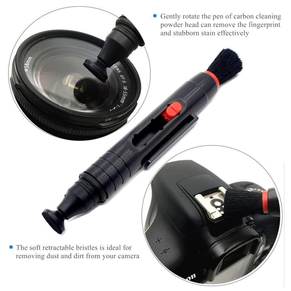 SANHOOII Camera Cleaning Kit for DSLR Mirrorless Cameras Sensor Cleaning and Lens Cleaning with Carry Bag for APSC-Camera
