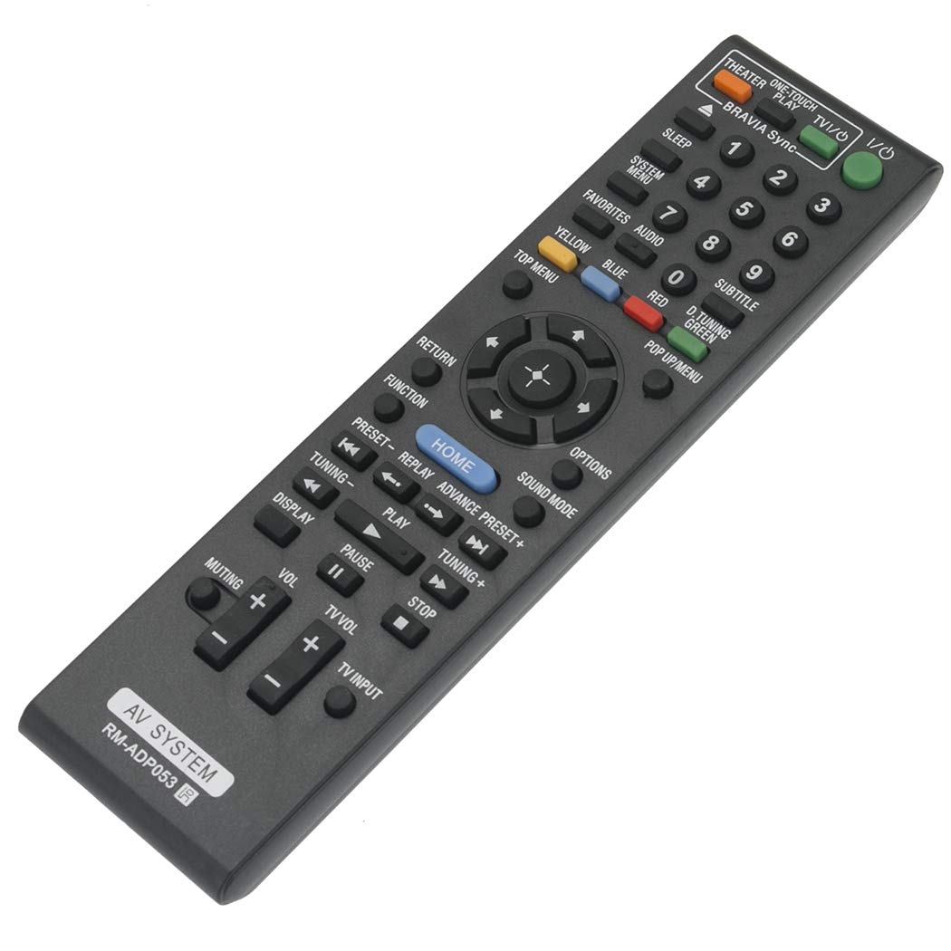 RM-ADP053 Replace Remote fit for Sony Blu-ray DVD BDV-E870 BDV-E570 BDV-E470 BDV-E370 BDV-T57 BDV-T37 BDV-E770W HBD-E770W BDV-T77 BDVE870 BDVE570