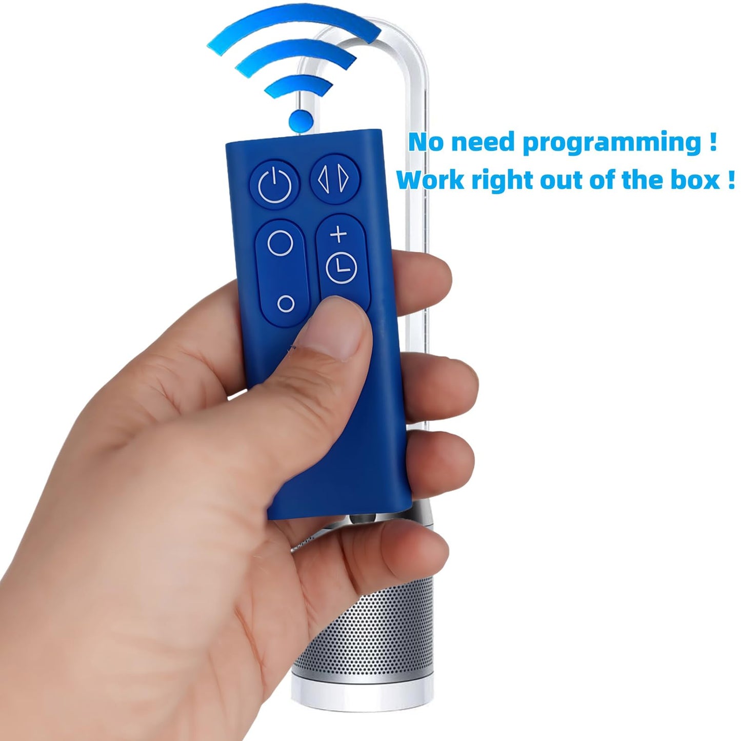Replacement Remote Control Compatible for Dyson AM11 TP00 TP01 Pure Cool Tower Purifier Fan (Blue)