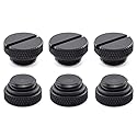 SDTC Tech 6 Pack G1/4" Plug Fitting with O-Ring for PC Water Cooling Systems, Black