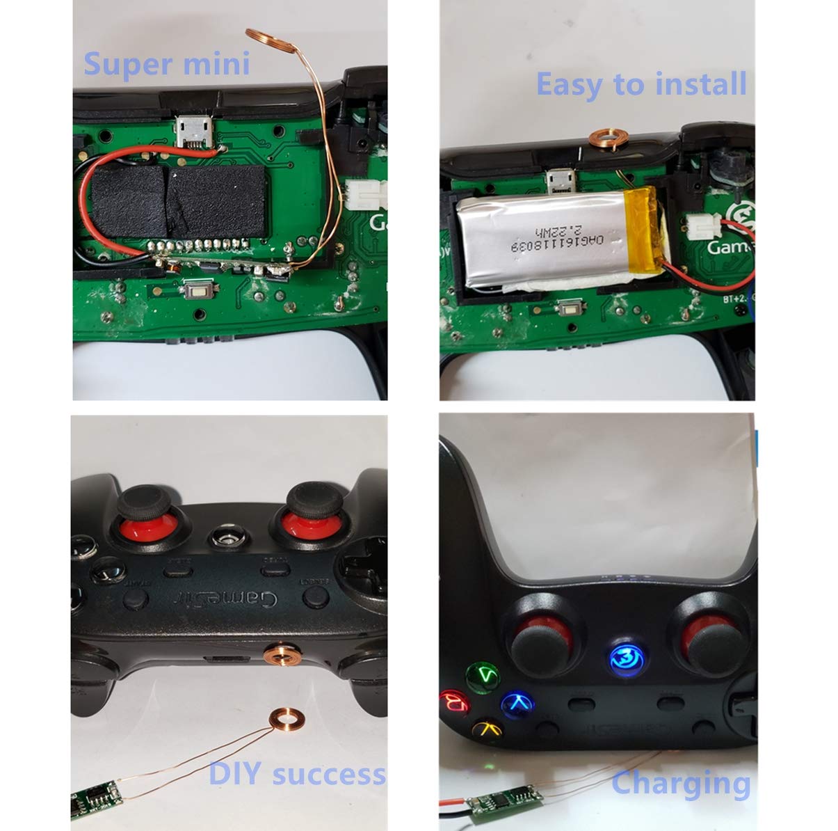 Wireless Charging 10mm Coil 150mA Power Charger 5V Output (10mm Coil 150mA)