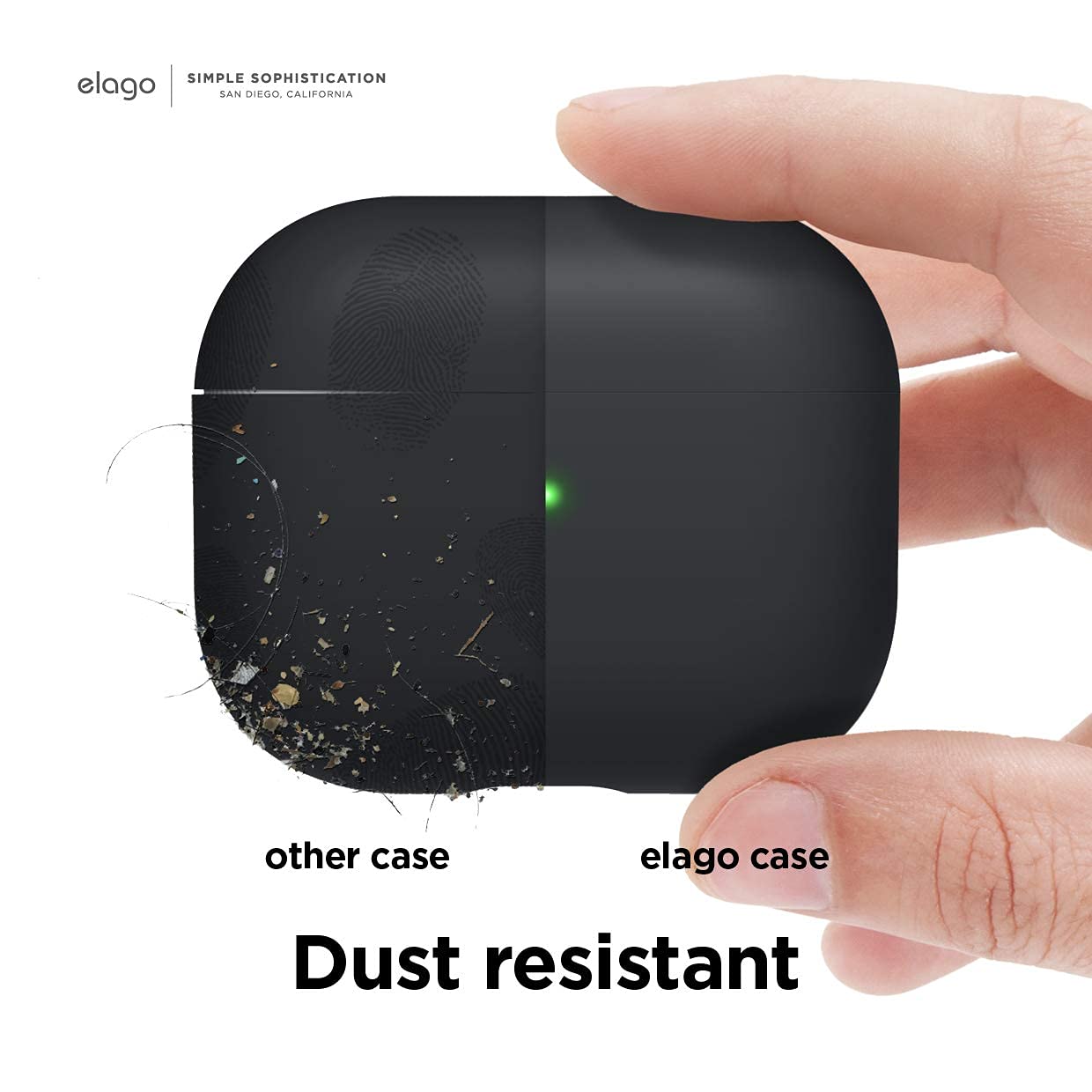 elago Liquid Hybrid Case Compatible with AirPods 3rd Generation Case - Compatible with AirPods 3 Case Cover, Triple Layer Protection, Wireless