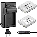 Mliepow 2 Pack NB-6L/NB-6LH Battery and Charger kit Compatible with Canon PowerShot SX540 HS, SX530 HS, SX520 HS, SX510 HS, SX500 HS, SX170 is,SX700