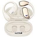 Open Ear Headphones Wireless Bluetooth, 60hrs Play 8D Sound Earphone Sport Earbuds with LED Display Over-Ear Buds with Earhooks Built-in Mic Headset…