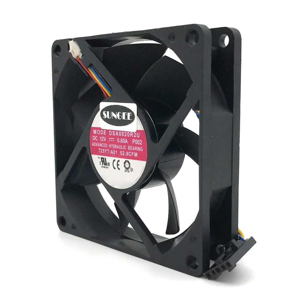 DASA0820R2U 12V 0.6A 4Wire for Dell Optiplex 790 990 SFF Case Cooling Fan