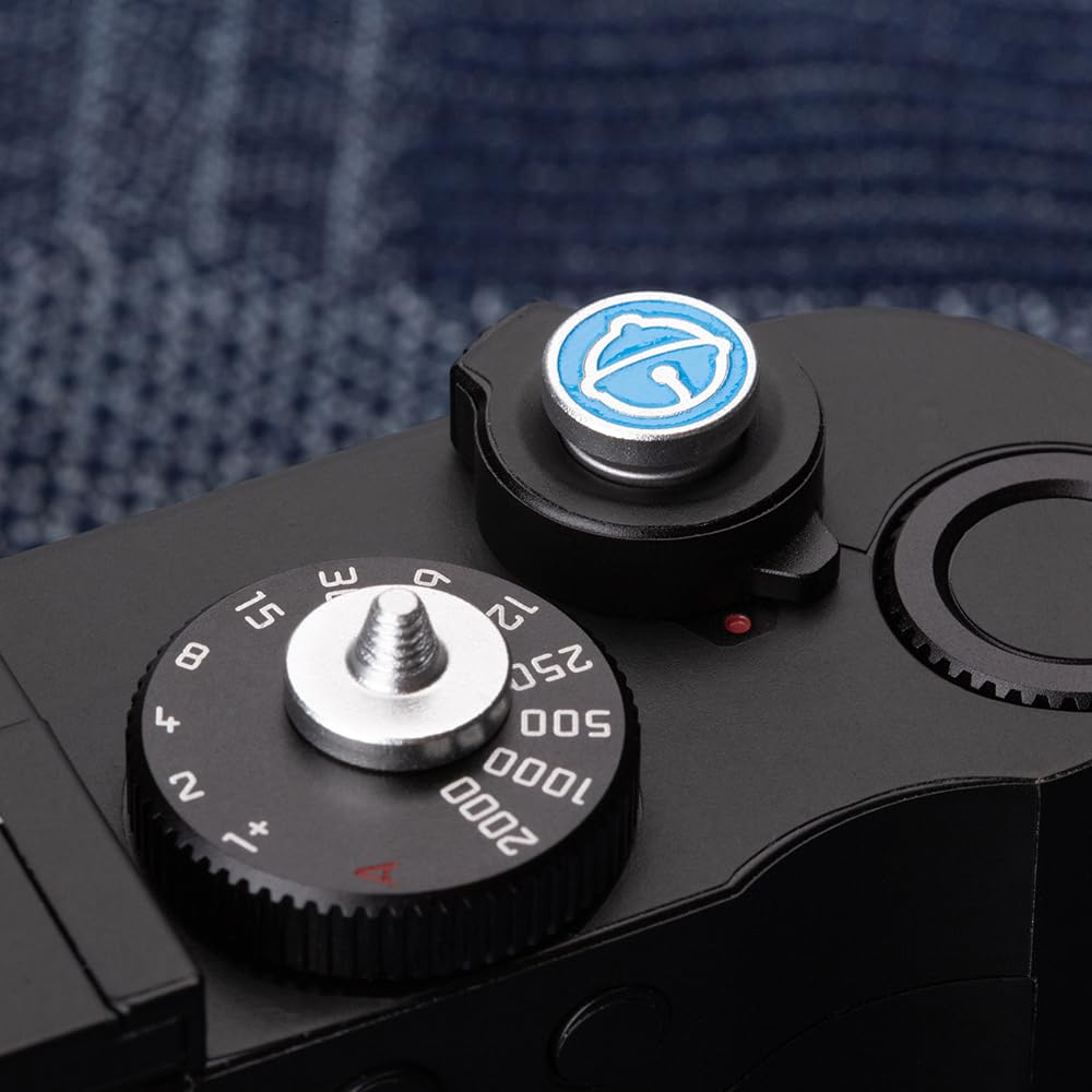 Camera Shutter Button Compatible with FUJIFILM X-T5 X-T4 X-T20 X-T30 X-T200 X-PRO2 ?,Soft Release Button for laica M9 (Bell)