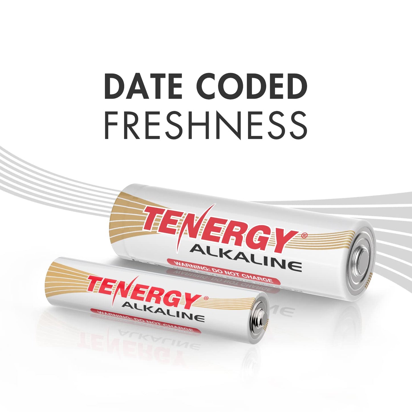 Tenergy 24 Pack AA and 24 Pack AAA 1.5V Alkaline Batteries, High Performance AA/AAA Non-Rechargeable Battery for Clocks, Remotes, Toys & Electronic…