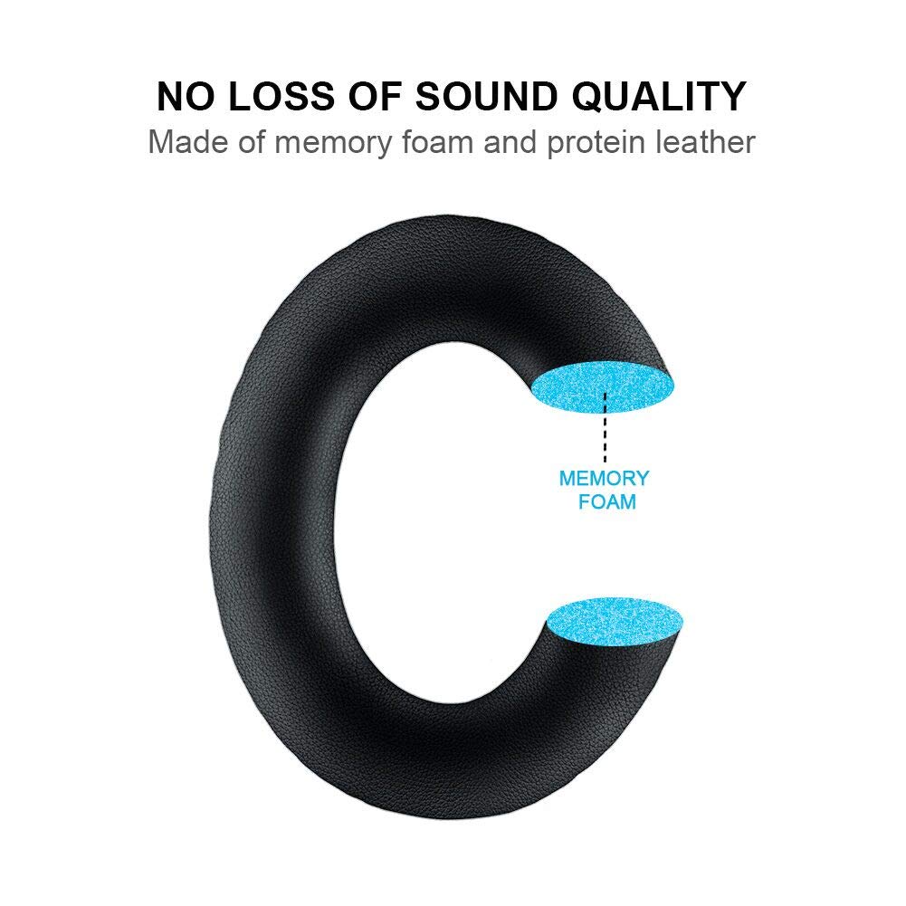 A20 Headset Replacement Ear Pads Ear Cushions Kit Compatible with Bose Aviation Headset X A10 A20 Headphone Ear Cups Ear Cover Earpads Repair Parts