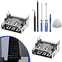 SATUY 2 Pcs HDMI Port Replacement for PS5, HDMI Port Socket Connector for Playstation 5, HDMI Socket Jack Interface Connector Repair Tool Kit for PS5