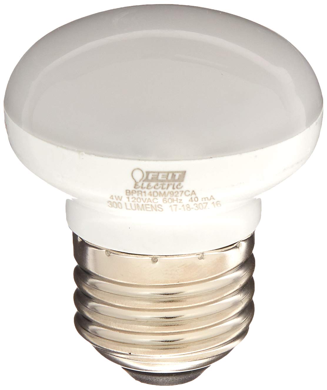 FEIT Electric BPR14DM/927CA 40W Equivalent R14 4W Soft White LED Bulb with Standard Base
