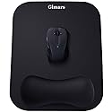 Gimars Large Smooth Superfine Fibre Memory Foam Ergonomic Mouse Pad Wrist Rest Support Mousepad with Nonslip Base for Laptop, Computer, Gaming&Office