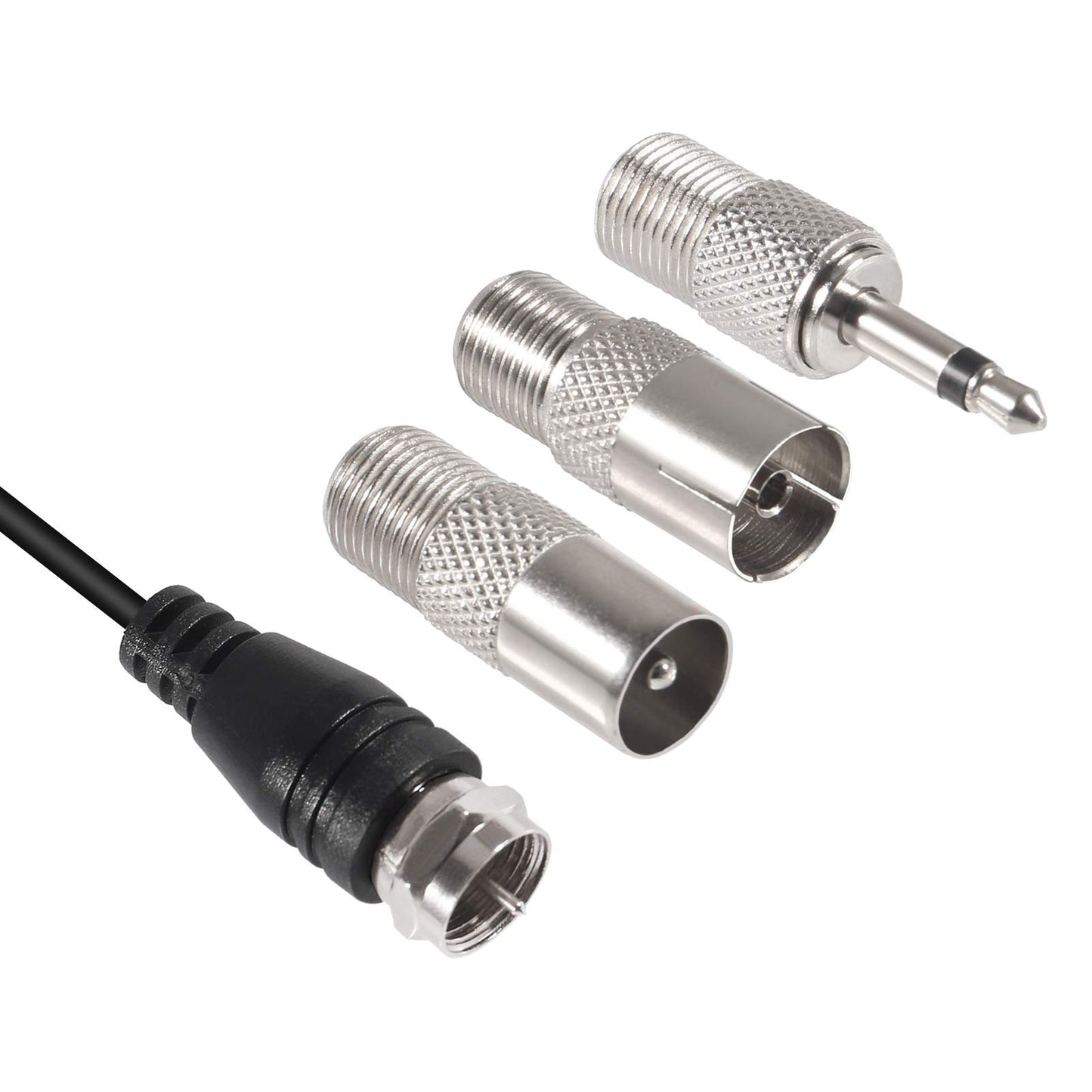 2pcs FM Radio Antenna FM Dipole Antenna FM Antenna for Stereo Receiver Indoor Most Music System FM Radio Home Stereo Receiver AV Audio Vedio Home