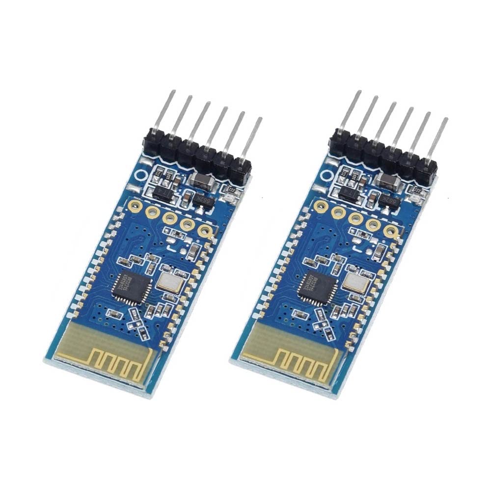Rakstore 2pcs JDY-31 SPP-C Bluetooth Serial Pass-Through Module Wireless Serial Communication Replace HC-05 HC-06