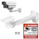 SamIdea Universal Aluminum Alloy Long Arm Security Camera Wall Mount Bracket | Adjustable Angle Wall & Ceiling Mount for PTZ, Dome & Surveillance