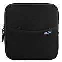 Lacdo Shockproof External CD DVD Hard Drive Sleeve Storage Pouch Bag for Burner Player Writer Blu-Ray