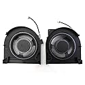 KGIGIBE Replacement CPU & GPU Cooling Fan for Lenovo LOQ 15ARP9 15IAX9 15IAX9E 15IAX9I 15IRX9 GeekPro G5000 2024 Laptop One Pair L+R DC12V
