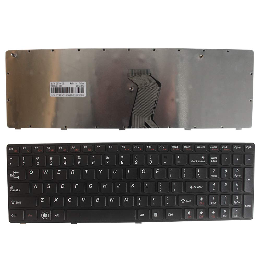 Laptop Replacement Keyboard Fit Lenovo IdeaPad Z560 Z560A Z560G Z565 Z565A US Layout