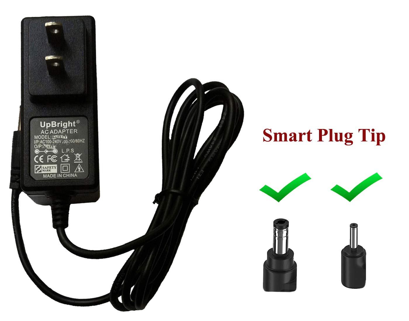 UpBright 12V AC/DC Adapter Compatible with O2 Cool 1054 1071 1053 FD10001 HD10001 FD10002 A N FD10002N0007 FD10006 FD10003A FD10001 Portable 10"…