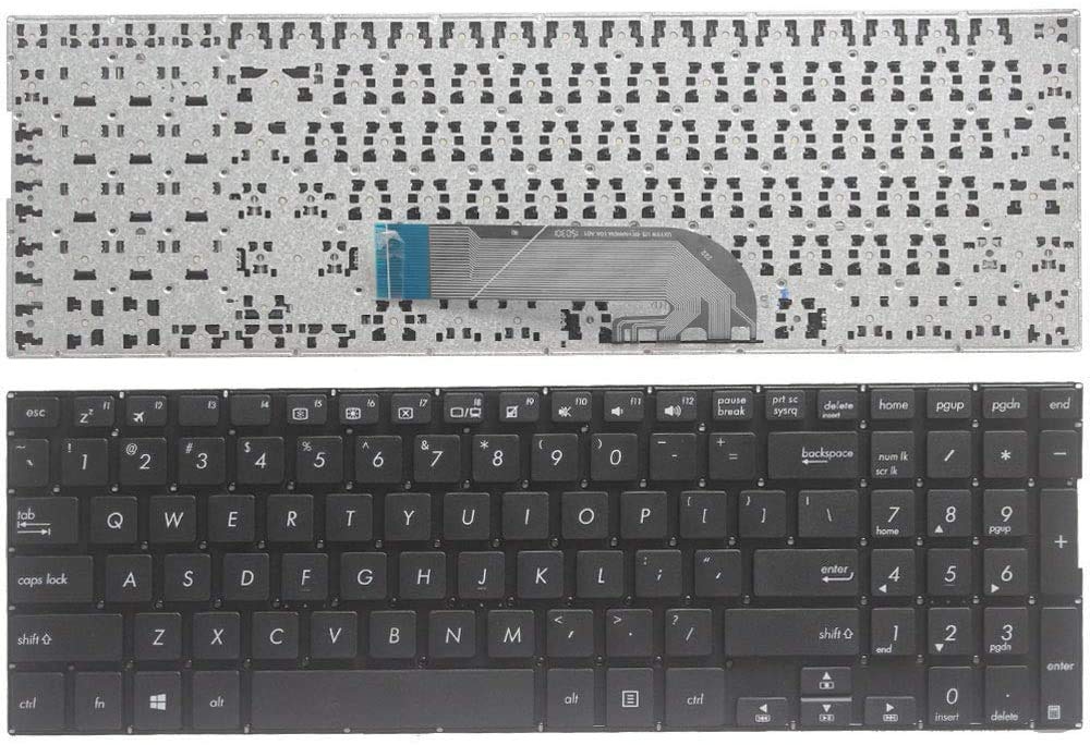Laptop Replacement Keyboard FIt Asus TP500L TP500LA TP500LB TP500LN US Layout